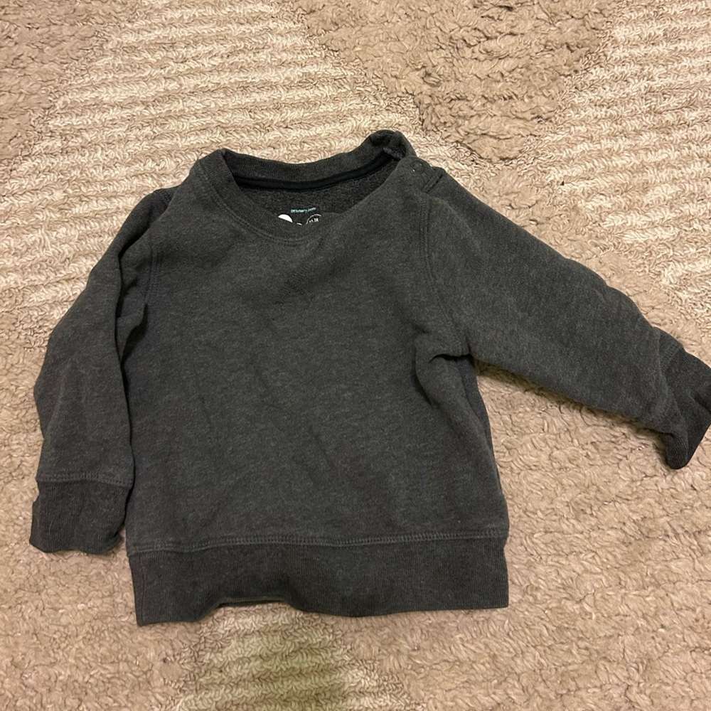Primary Crew Neck Sweatshirt 12-18mo